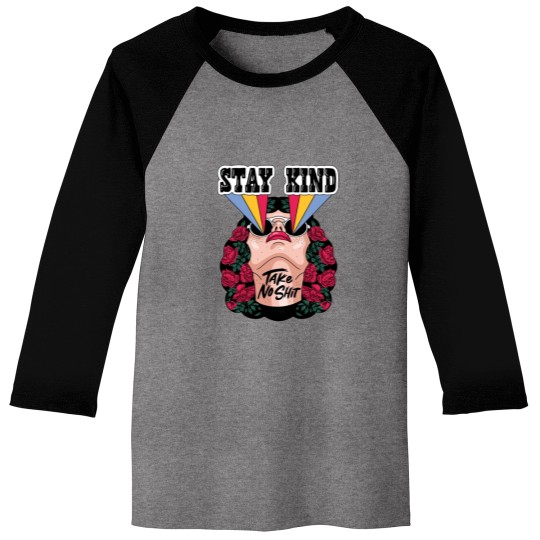 Discover Stay Kind Baseball Tees