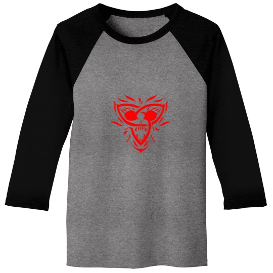 Discover Celtic knot Triquetra Skull Baseball Tees
