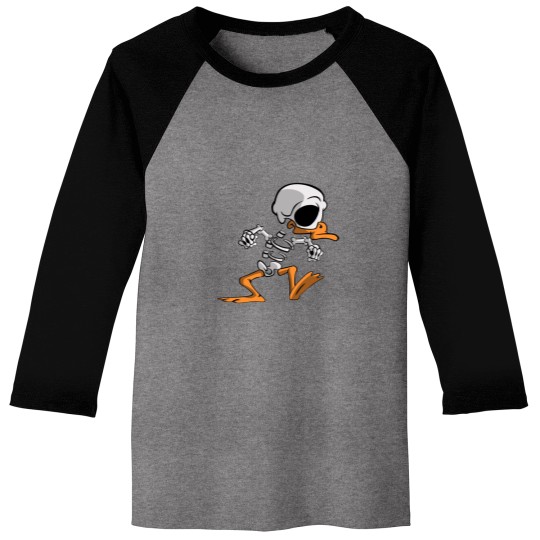 Discover Skeletons Duck Baseball Tees