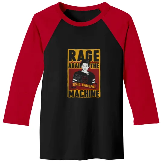 Discover Hot Topic Rage Against The Machine Evil Empire Poster Baseball Tee