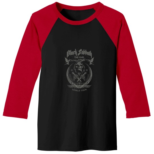 Discover Black Sabbath The End Mushroom Cloud Baseball Tees A Rock Off