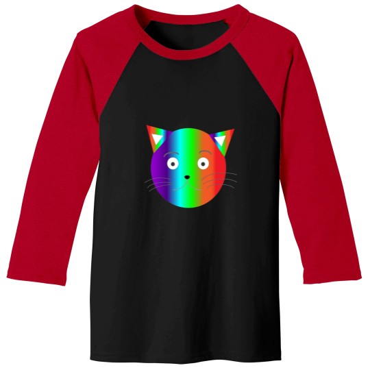 Discover Rainbow kitten Surprise" s and s Baseball Tees