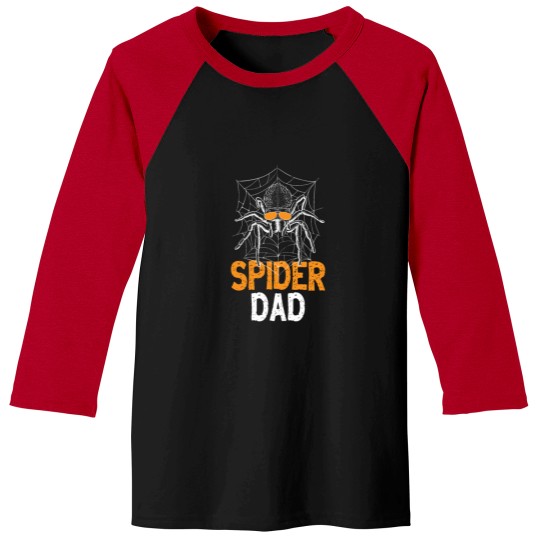 Discover Spider Dad Funny Spider Gift Baseball Tees