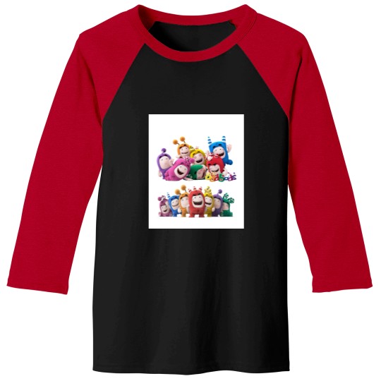 Discover Fourod Oddbods TV Animation 2020 Baseball Tees