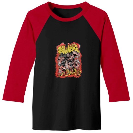Discover Gwar Band Heavy Metal 1984 Baseball Tees Black Fullsize S-5XL