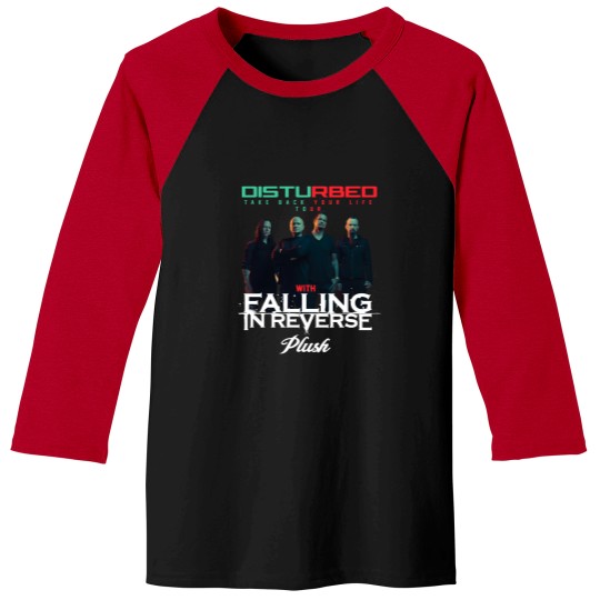 Discover Disturbed Band 2024 Tour Unisex Baseball Tees, Disturbed Band Fan Gift Baseball Tees