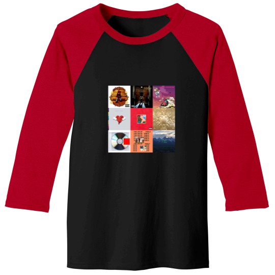 Discover Kanye Albums Baseball Tees