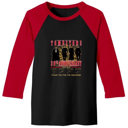 Discover Tombstone 30Th Anniversary 1993-2023 Thank You Baseball Tees