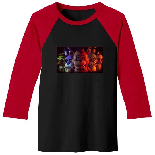 Discover FNAF - FIVE NIGHTS AT FREDDYS Baseball Tees
