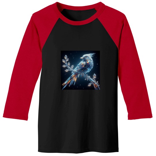 Discover glass bird Baseball Tees