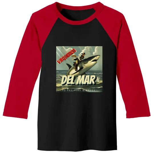 Discover Vaqueros Del Mar (Lucky Draw) Baseball Tees