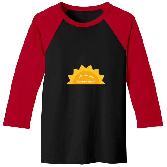 Discover You’re My Golden Hour Style Baseball Tees