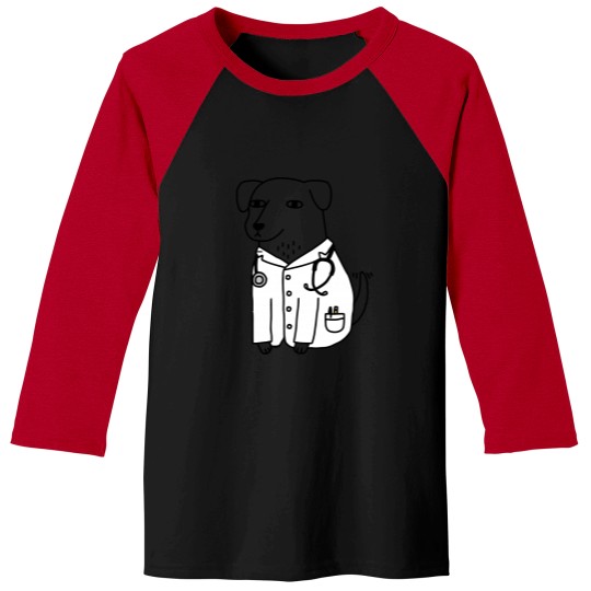 Discover Funny Dogtor Baseball Tees