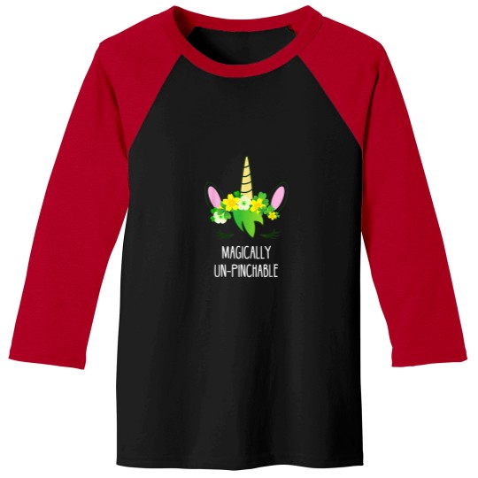 Discover St Patricks Day Unicorn Shirt Lepricorn Baseball Tees