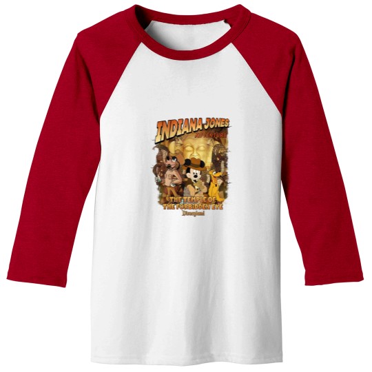 Discover Indiana Jones Movie Baseball Tees - Trendy Casual Tops for Indiana Jones Fans