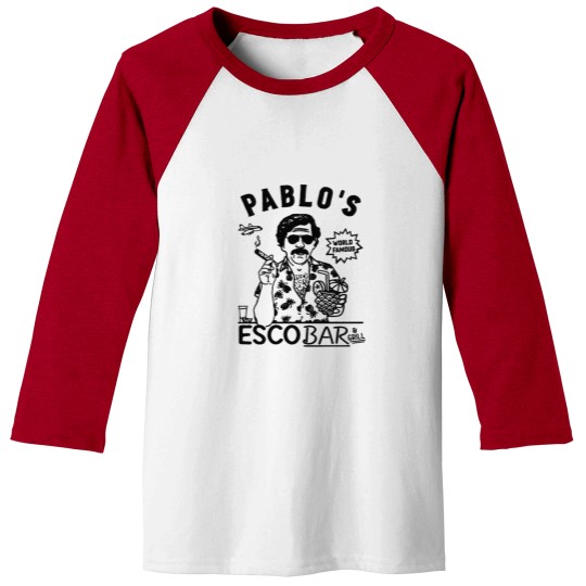 Discover Pablo Escobar Famous Bar Baseball Tees