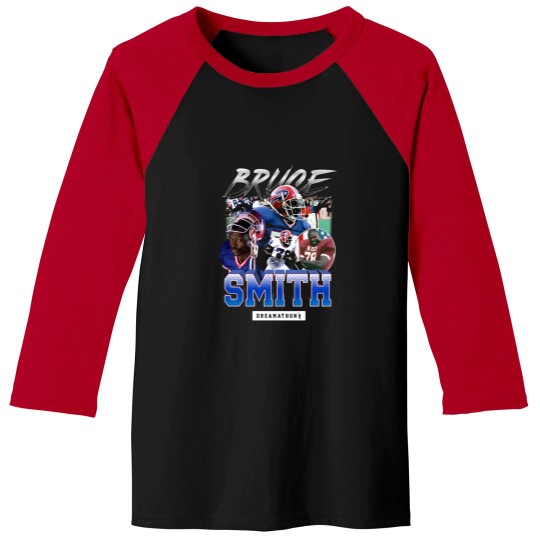 Discover Von Miller Bruce Smith Baseball Tees, Bruce Smith Vintage 90s T- Baseball Tees,