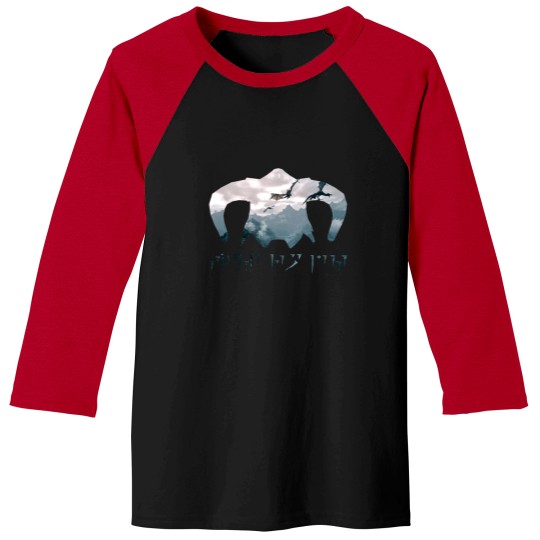 Discover Skyrim Helmet Baseball Tees