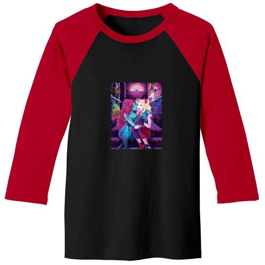 Discover Pride Ivy and Harley Harley quinn Baseball Tees