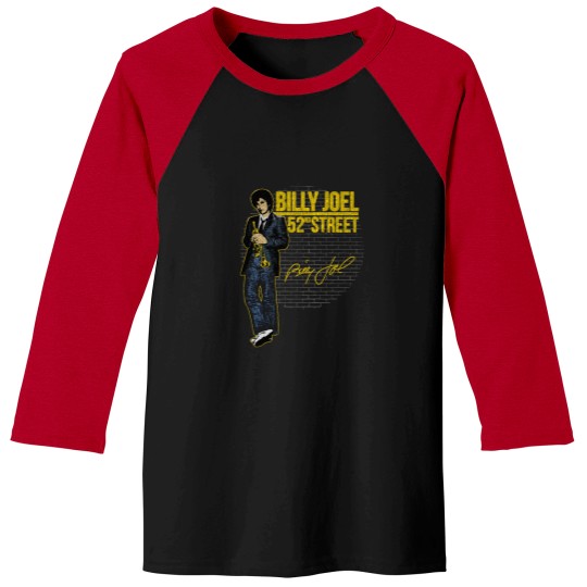 Discover Billy Joel 52nd Street Bricks Vintage Baseball Tees
