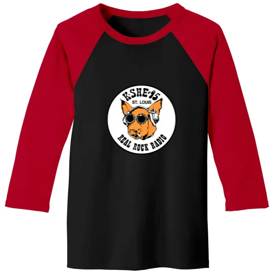 Discover KSHE 95 real rock radio station Baseball Tees