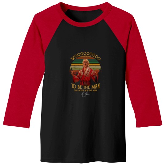 Discover New Ric Flair Woooo To Be The Man You Gotta Beat Short Baseball Tees