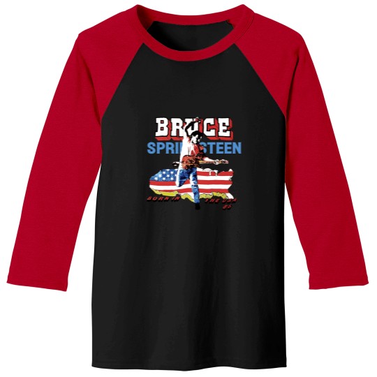 Discover Bruce Springsteen Bon In The Usa Baseball Tees, Vintage Bruce Springsteen Concert S-5Xl