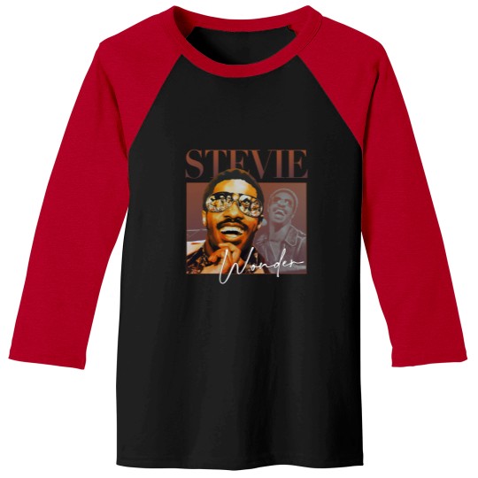 Discover Stevie Wonder Vintage Unisex Baseball Tees stevie wonder Baseball Tees