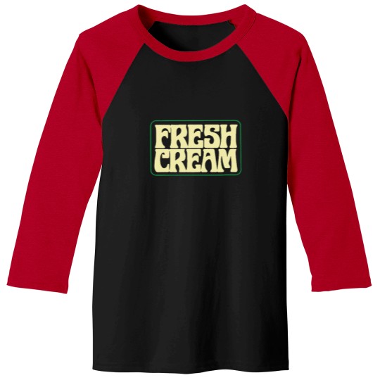 Discover Cream Band Baseball Tees