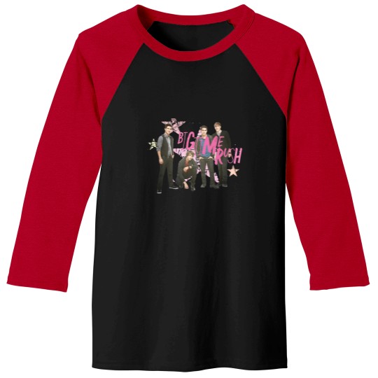Discover Big Time Rush Star Baseball Tees - Vintage Tour Design