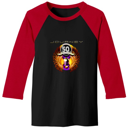 Discover Journey 50th Anniversary 2024 Tour Baseball Tees