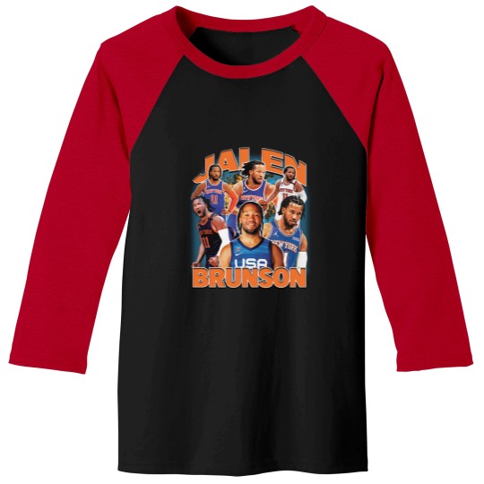 Discover Knicks Jalen Brunson Baseball Tees