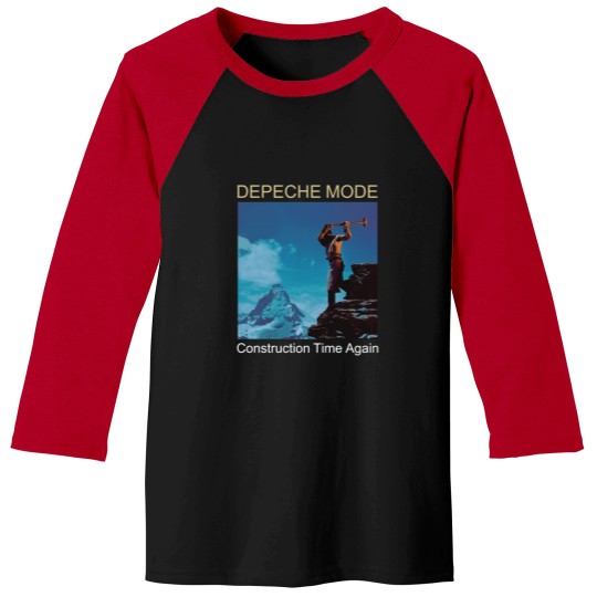 Discover Depeche Mode Construction Time Again Baseball Tees