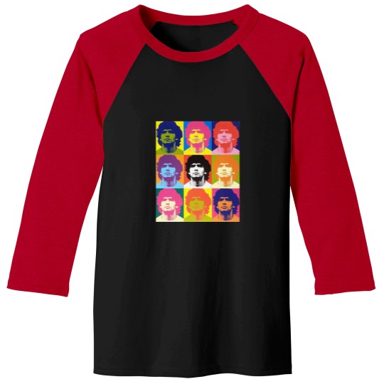 Discover Warhol Maradona - Maradona - Baseball Tees