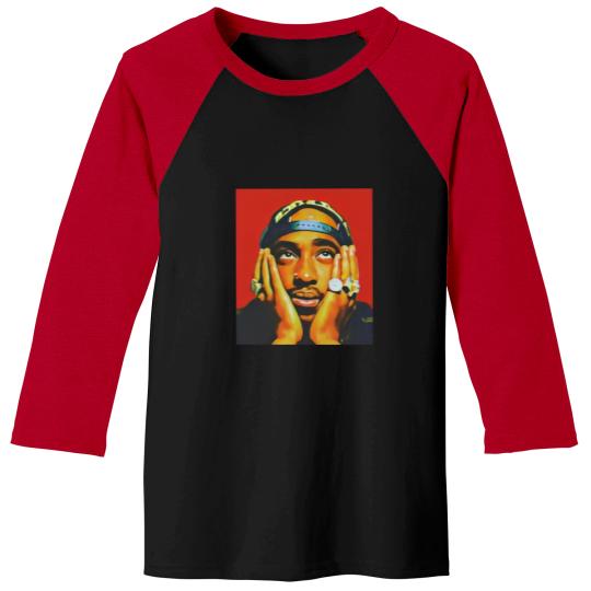 Discover Tupac Graphic Baseball Tees