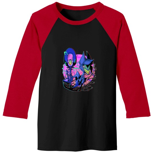Discover Alastor Hazbin Hotel Baseball Tees, Hazbin Hotel Movie Fan Gift
