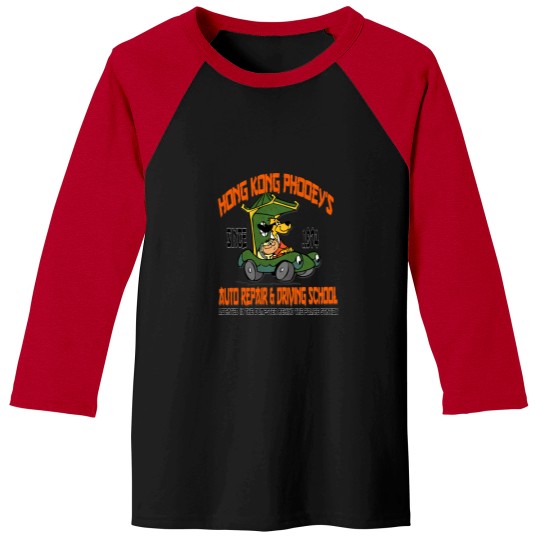 Discover Hong Kong Phooey's Auto Repair _amp_ Driving School Baseball Tees