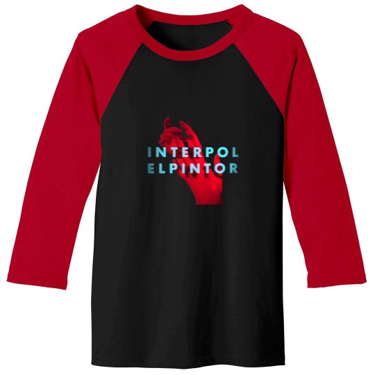 Discover Interpol El Pintor Album Indie Logo Baseball Tees