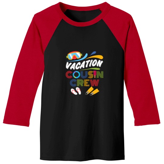 Discover Vacation Cousin Crew Summer Family Cousin Matching Baseball Tees