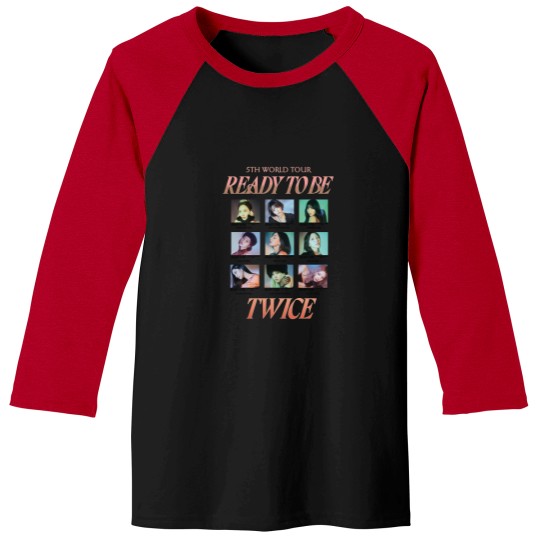 Discover Twice Ready To Be Baseball Tees, Twice 12th Album Baseball Tees