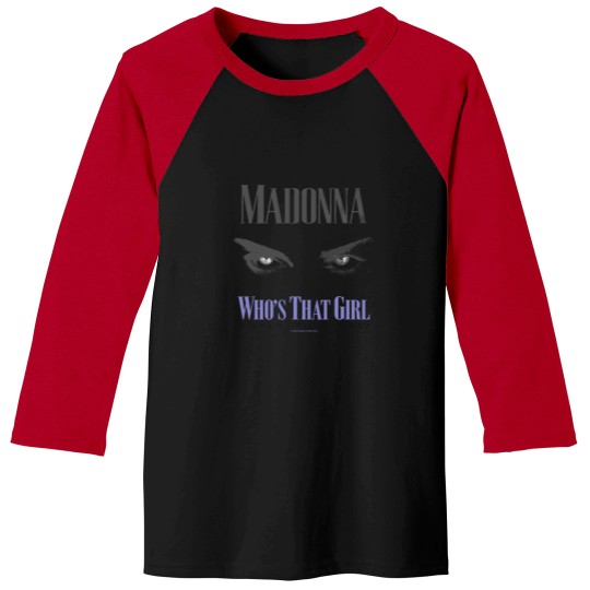 Discover 1987 Vintage Madonna Who's That Girl Tour Baseball Tees