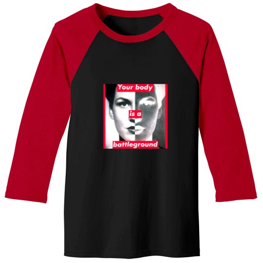 Discover YOUR BODY IS A BATTLEGROUND Baseball Tees