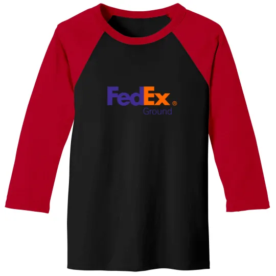 Discover FedEx Ground Delivery Logo Baseball Tees