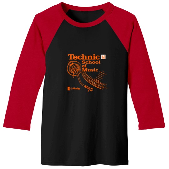 Discover deejay technic - Old School - Baseball Tees