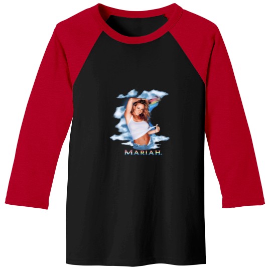 Discover Vintage 2000 Mariah Carey The Rainbow World Tour Baseball Tees