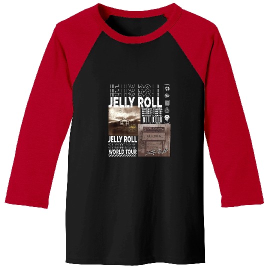 Discover Jelly Roll Music Baseball Tees, 90s Y2K Merch Vintage Jelly Roll