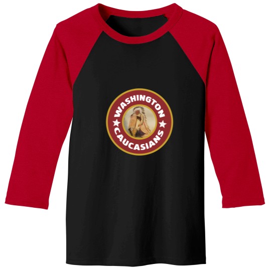 Discover Vintage Awesome Washington Caucasians Chief Classic Baseball Tees