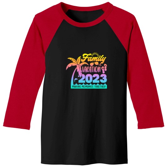 Discover Family Vacation 2023 Baseball Tee