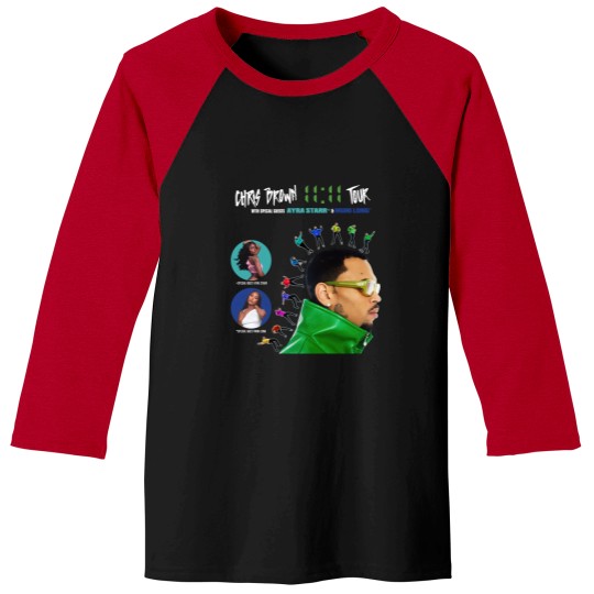 Discover Chris Brown 11:11 Tour 2024 Baseball Tees - Concert Gear