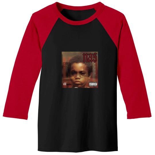 Discover Nas Illmatic Album Vintage Music Baseball Tees